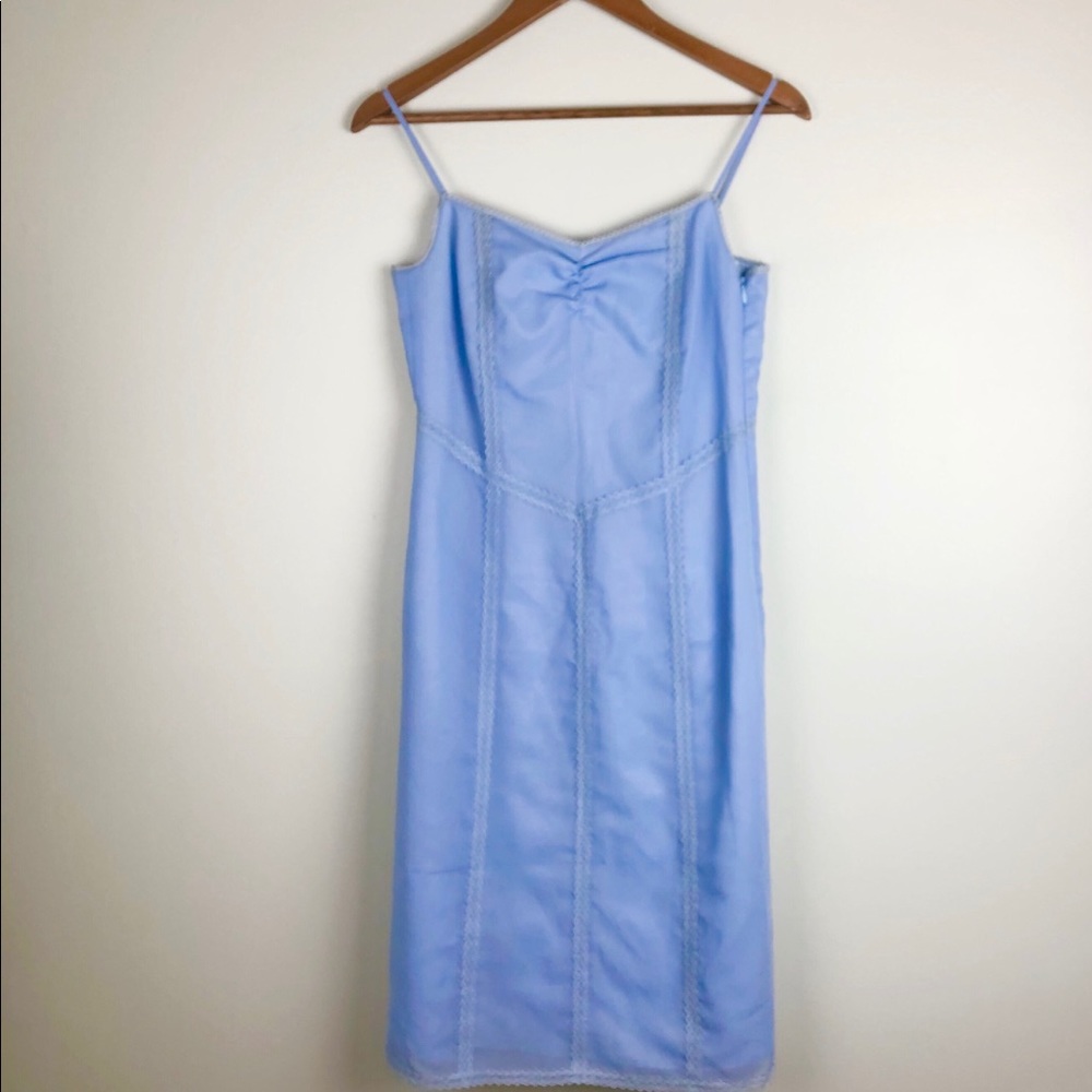 🆕💙 Atelier Blue Classic Dress Women’s Size 6